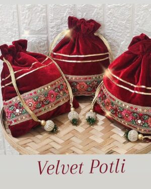 Luxury Velvet Potli