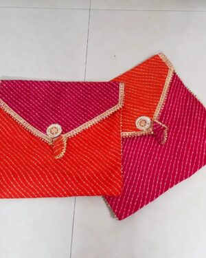 Lehriya Kota Saree Covers - Set of 3