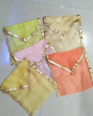 Organza Saree Covers with Loop - Set of 3