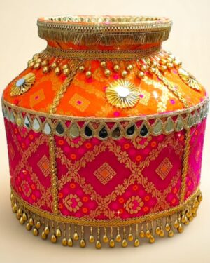 Decorated Wedding Kalash (10 litre capacity)