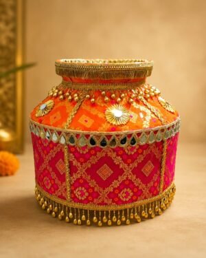Decorated Wedding Kalash (10 litre capacity)